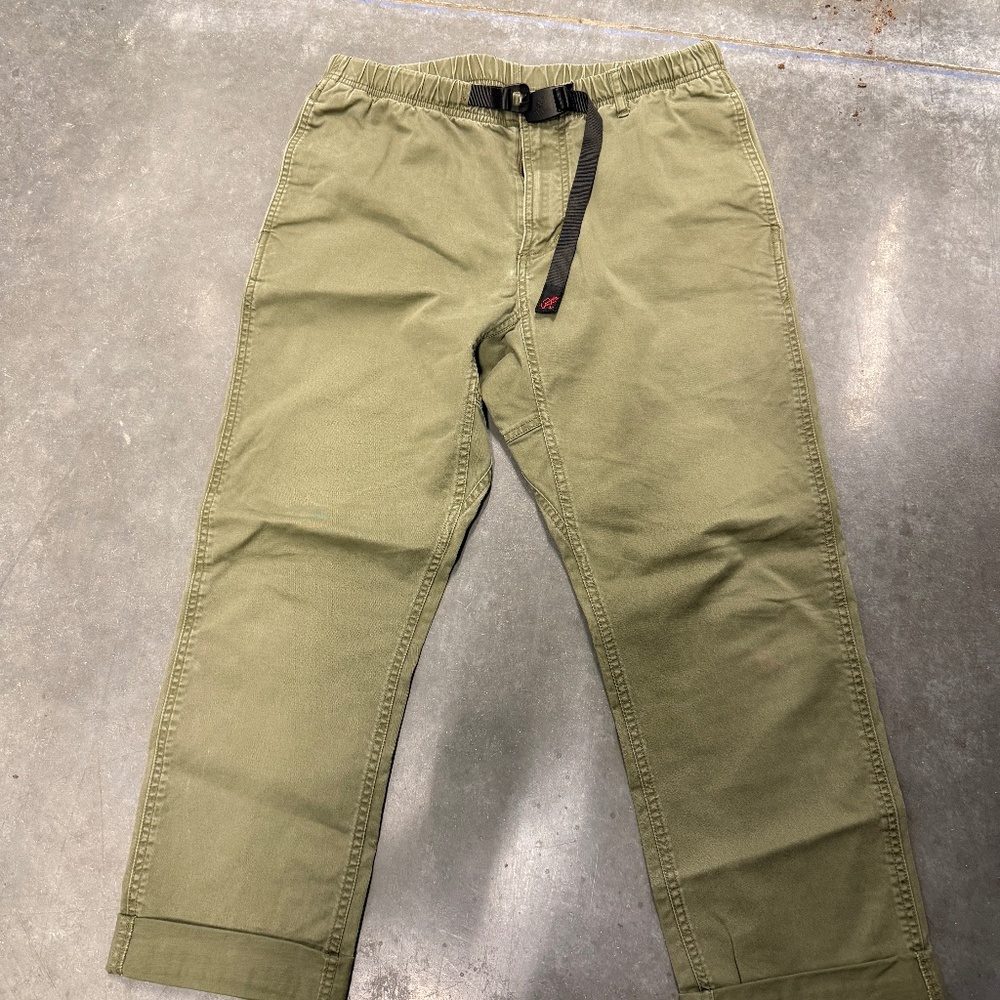 Gramicci Climbing Pant; Olive; Medium